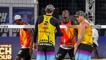 Getty-Volleyball World Beach Pro Tour Finals In Doha