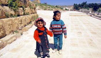 دعوات لحماية حقوق أطفال الأردن - جرش 7 سبتمبر 2005 (Getty)