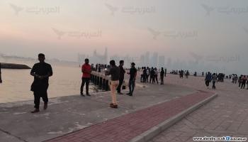 كورنيش الدوحة في عيد الأضحى 2020 (العربي الجديد)