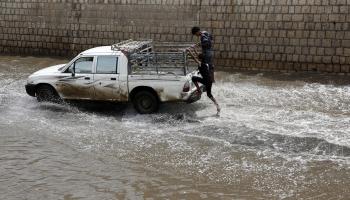 فيضانات اليمن- فرانس برس