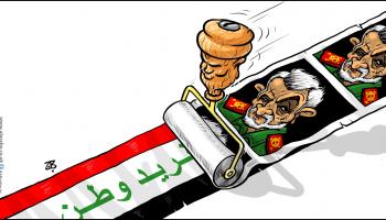 كاريكاتير بوسترات سليماني / حجاج