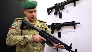 الشرطة الكويتية أكثر حملاً للسلاح (ياسر الزيات/ فرانس برس)