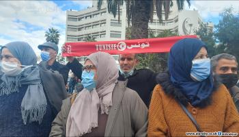 إحياء ذكرى ثورة 14 يناير في تونس (العربي الجديد)
