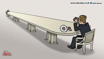 كاريكاتير بوتين ماكرون / المهندي 