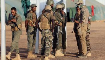 قوات فرنسية في مالي في قوة "تاكوبا"(توماس كوكس/فرانس برس)