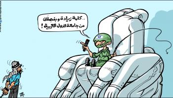 كاريكاتير غير جاهز للنشر اسرائيل والمنطقة / حجاج