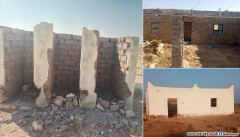 مساجد غير مكتملة البناء في محافظة سناج 