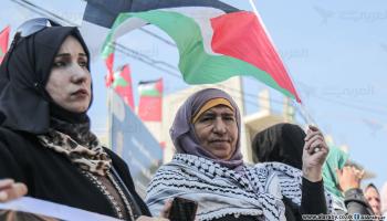 نساء غزة يُناصِرن الأسيرات (عبد الحكيم أبو رياش)