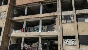 مبان متهالكة في الرقة في سورية 2 (العربي الجديد)