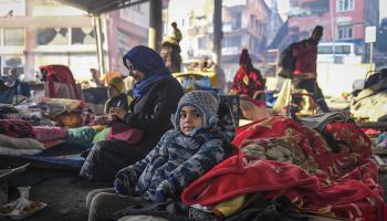 مهجرون في أنطاكية في تركيا بعد زلزال فبراير 2023 (مراد كوجاباش/ Getty)