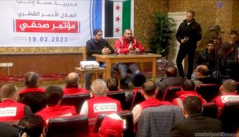 الهلال الأحمر القطري يدعم صحة إدلب (عدنان الإمام)
