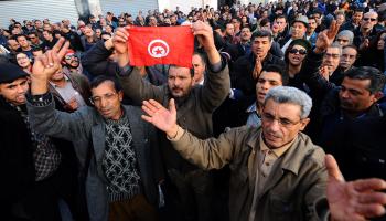 من احتجاجات تونس - القسم الثقافي