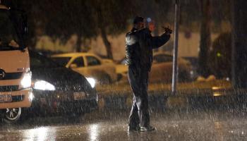 أمطار غزيرة على الأردن (مديرية الأمن العام)