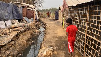 مخيم روهينغا في بنغلادش (محمد قمر الزمان/ الأناضول)