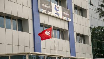 مبنى حركة النهضة في تونس العاصمة يوم 20 أبريل 2023