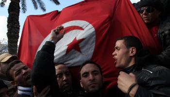 من مظاهرات تونس - القسم الثقافي