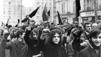 باريس خلال ثورة مايو 68 (تصوير: ميشال كابو)