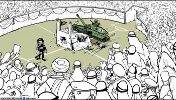 كاريكاتير ٣ ديسمبر مجازر غزة / حجاج