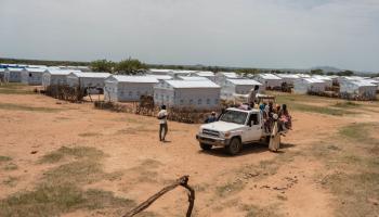 مخيم لاجئين من السودان في تشاد (عبد المنعم عيسى/ Getty)