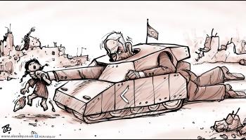 كاريكاتير سادية نتنياهو / حجاج