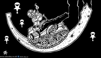 كاريكاتير رمضان غزة / حجاج