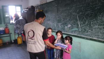 قطر الخيرية تطلق "لبيه غزة"، يونيو 2024 (قطر الخيرية)