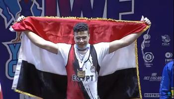 محمد حسني تألق في بطولة أفريقيا لرفع الأثقال (فيسبوك)