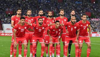 منتخب تونس على ملعب نويفير يوم 17 أكتوبر/تشرين الأول عام 2023 (Getty)