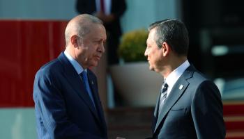 أردوغان وأوزال في أنقرة، 11 يونيو 2024 (مراد كولا/الأناضول)