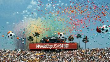 من حفل اختتام كأس العالم 1994، لوس أنجليس - 17 يوليو 1994 (Getty)