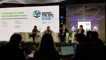 مؤتمر "تمهيد الطريق لميثاق المستقبل" من تنظم شبكة حلول التنمية المستدامة التابعة للأمم المتحدة في لشبونة بالبرتغال - 17 يونيو 2024 (إكس)