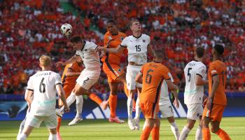 لعبت هولندا ضد النمسا في اليورو، 25 يونيو 2024 (جوليان فيني/Getty)