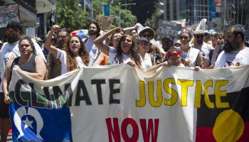 العدالة المناخية غائبة حول العالم (غلين هانت/Getty)