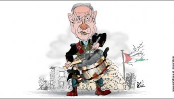 كاريكاتير مجاعة غزة / نجم
