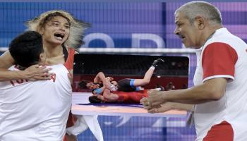 مروى العمري ستدعم زينب الصغيّر في أولمبياد باريس (العربي الجديد/Getty)