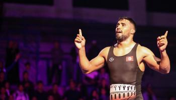 المصارع محمد أمين القنّيشي لن يُشارك في أولمبياد باريس 2024 (موقع إكس)