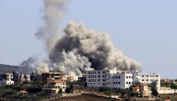  القصف الإسرائيلي على جنوب لبنان/ 11 يوليو 2024، (كوانات حاج/ فرانس برس)