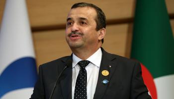محمد عرقاب وزير الطاقة الجزائري - الجزائر 2 مارس 2024 (Getty)