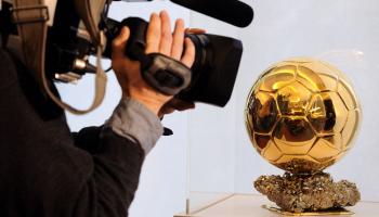 الكرة الذهبية بالعاصمة الفرنسية باريس، ديسبمر 2011 (فرانك فيفي/Getty)