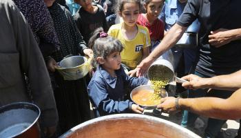المجاعة في غزة أصبحت وشيكة، 13 مايو 2024 (Getty)