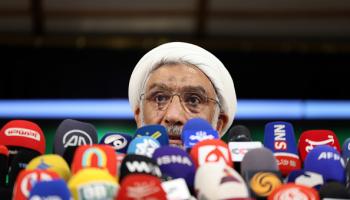 مصطفى بور محمدي مرشح الانتخابات الرئاسية الإيرانية (Getty)