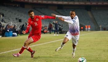 منتخب تونس تعادل مع ناميبيا في ملعب أورلاندو في سويتو في 9 يونيو 2024. (فيل ماجاكوي/ Getty)