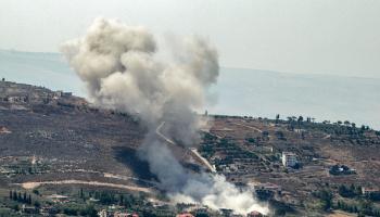 غارة إسرائيلية على بلدة الخيام في جنوب لبنان، 26 يونيو 2024 (ربيع ضاهر/فرانس برس)