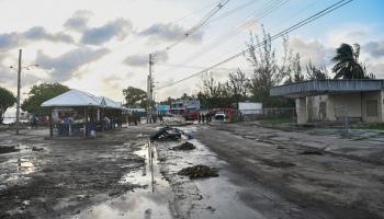 نجت باربادوس على ما يبدو من أسوأ تداعيات لإعصار بيريل، 1 يوليو (فرانس برس)
