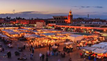 النمو الاقتصادي في المغرب يواجه معوقات - مراكش 2 إبريل 2013 (Getty)