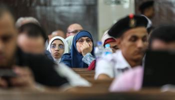 داخل جلسة محكمة في القاهرة، 12 أغسطس 2017(محمد الراعي/الأناضول)