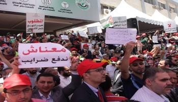 الأردن/احتجاجات على قانون الضربية/شادي نصور/الأناضول