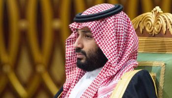 محمد بن سلمان/السعودية/بندر الغلوض/مجلس الوزراء السعودي/الأناضول/Handout/Getty 