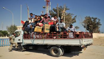 شاحنة تقل ركاباً في تونس- فرانس برس