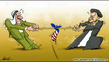 كاريكاتير الحبل / علاء